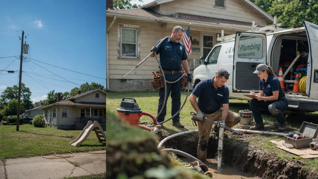 Drain Cleaning in Scott Air Force Base, IL near me